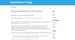 Desktop Screenshot of marselester.com